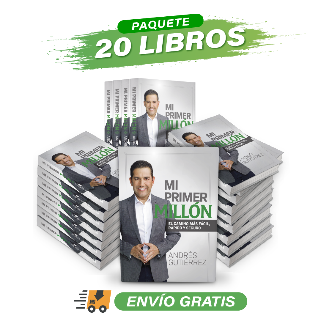 Paquete de 20 libros Mi Primer Millon