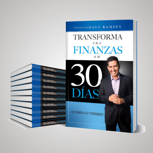 Paquete de 10 libros Transforma tus finanzas en 30 días
