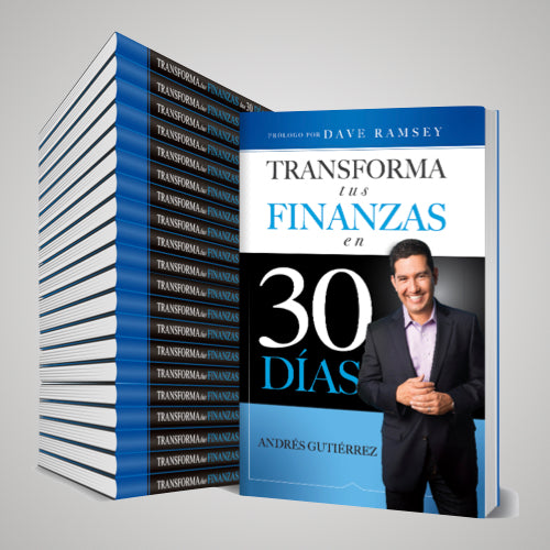 Paquete de 20 libros Transforma tus finanzas en 30 días
