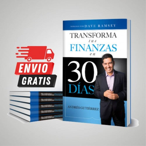 Paquete de 5 libros Transforma tus finanzas en 30 días