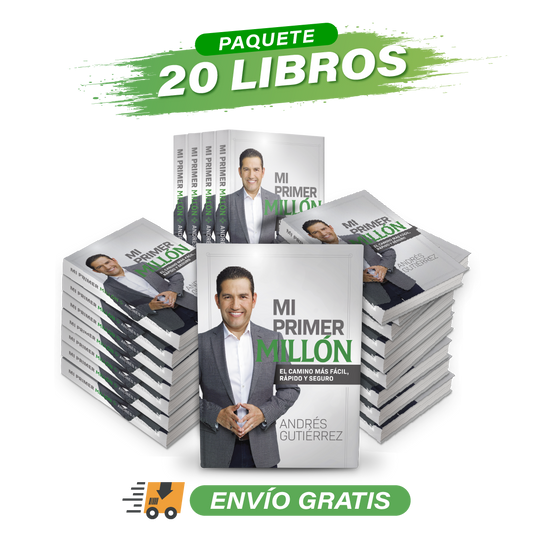 Paquete de 20 libros Mi Primer Millon