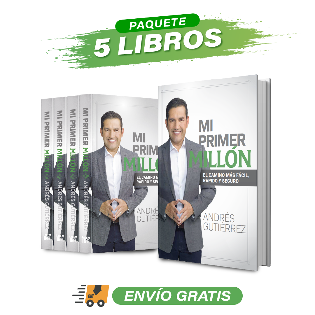 Paquete de 5 libros Mi Primer Millon
