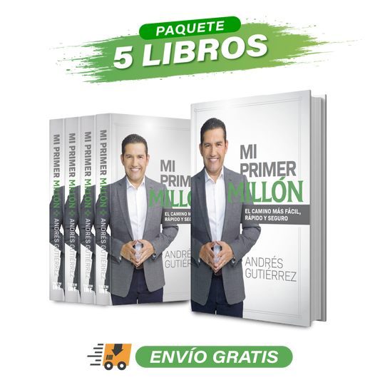 Paquete de 5 libros Mi Primer Millon